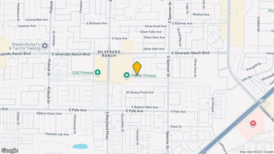 9861 Snowy Canyon Ct Map and Location Details