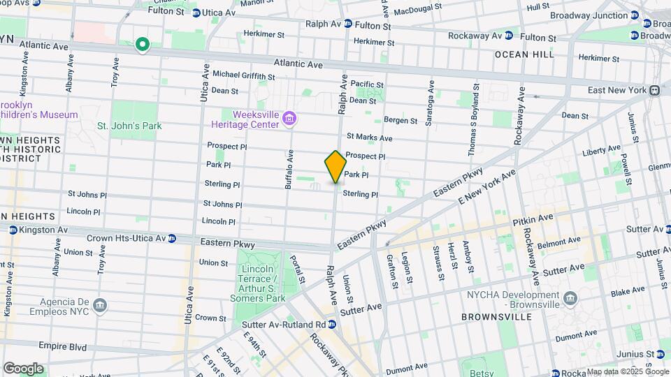 530 Ralph Ave Mapa y Detalles de la Ubicación
