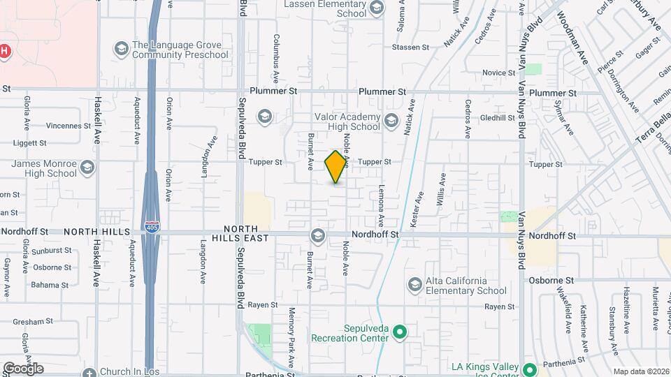 15116 Providence Ln Map and Location Details