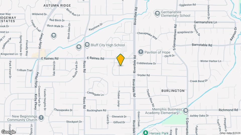 4198 Meadow Valley Dr E Map and Location Details