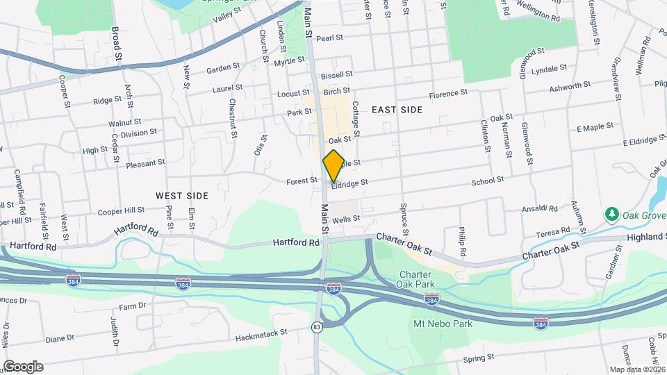 9 Eldridge St, Unit 1 Map and Location Details