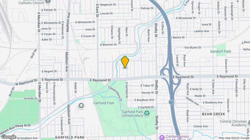 2138 S Garfield Dr Mapa y Detalles de la Ubicación