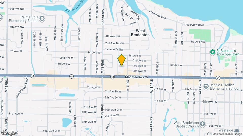 5513 3rd Avenue Plaza W Map and Location Details