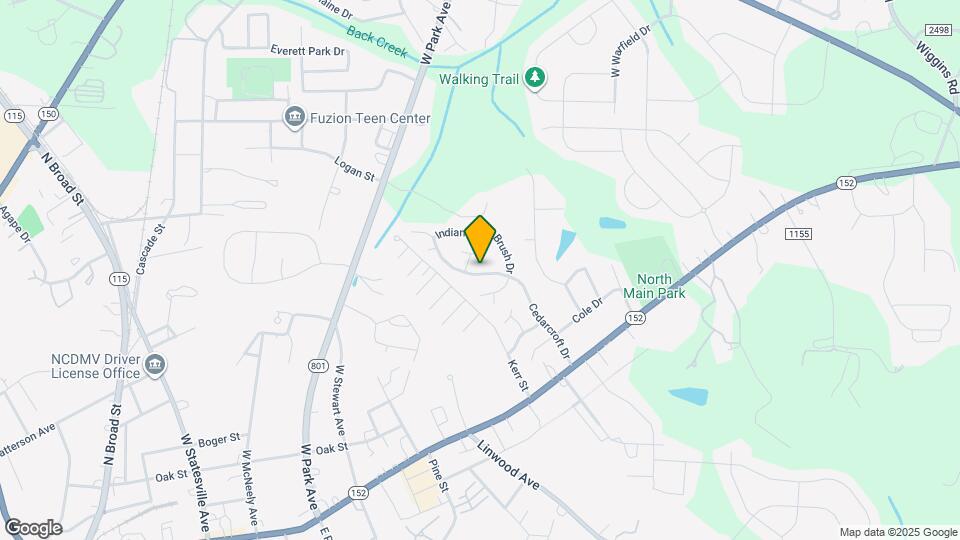 329 Cedarcroft Dr Map and Location Details