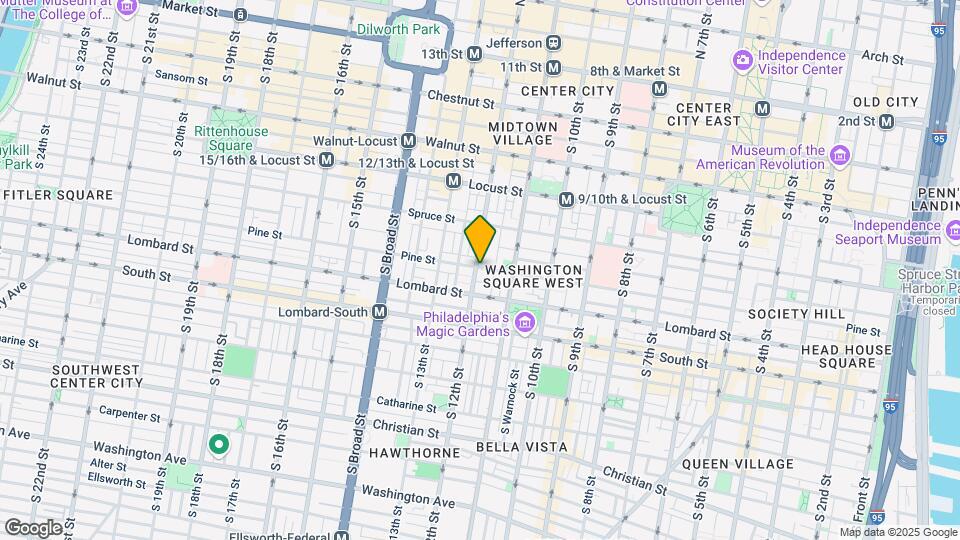 1136-1140 Pine St Mapa y Detalles de la Ubicación
