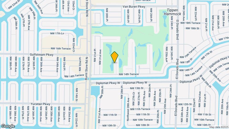 1502 NW 29th Pl Map and Location Details