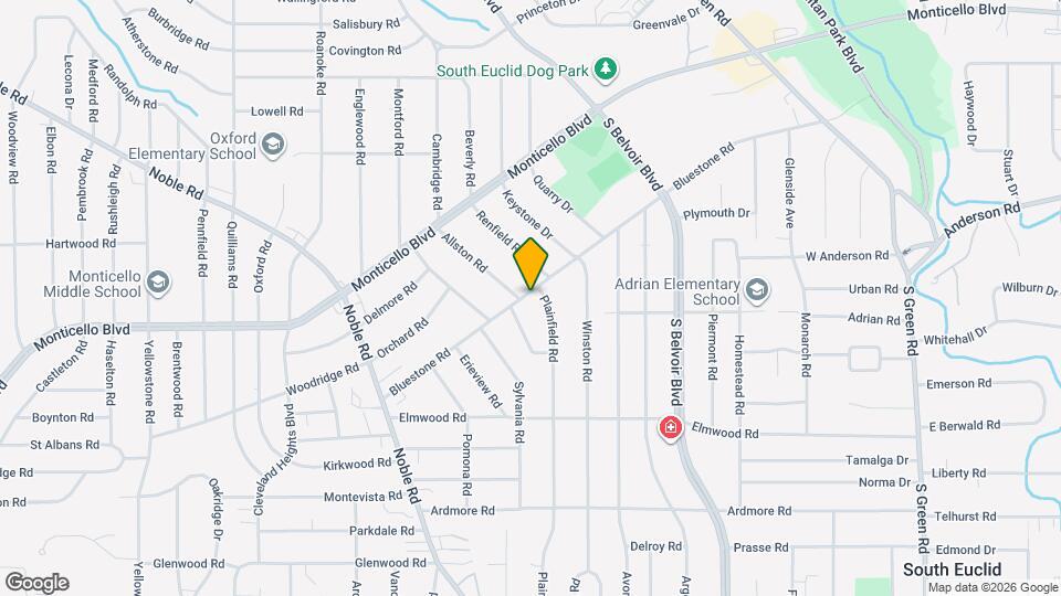 4046 Bluestone Rd Map and Location Details