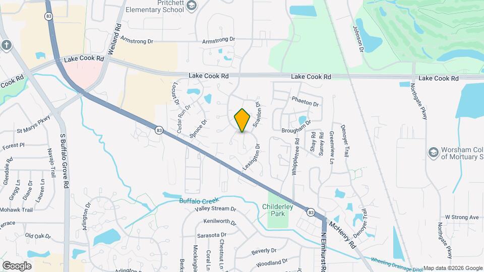 576 Greystone Ln Map and Location Details
