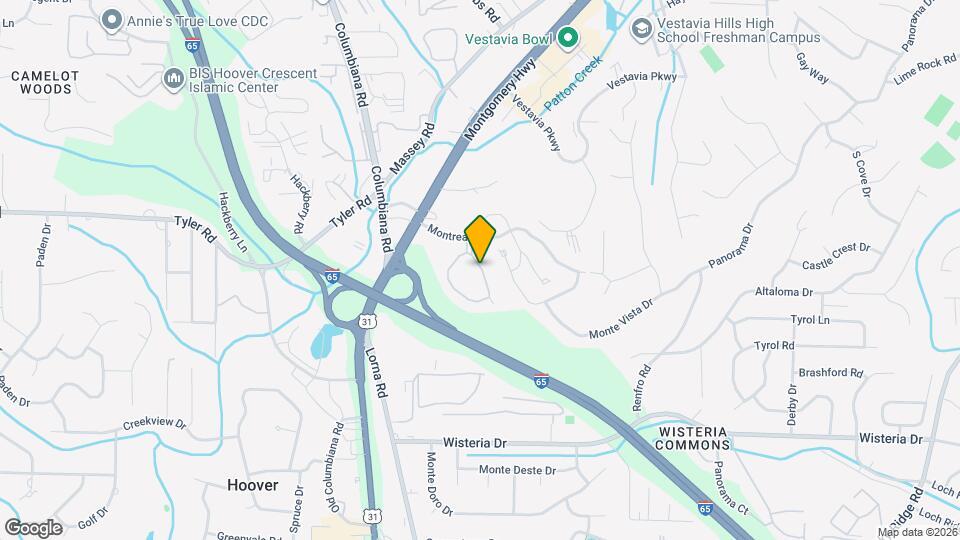 2201 Montreat Cir Map and Location Details