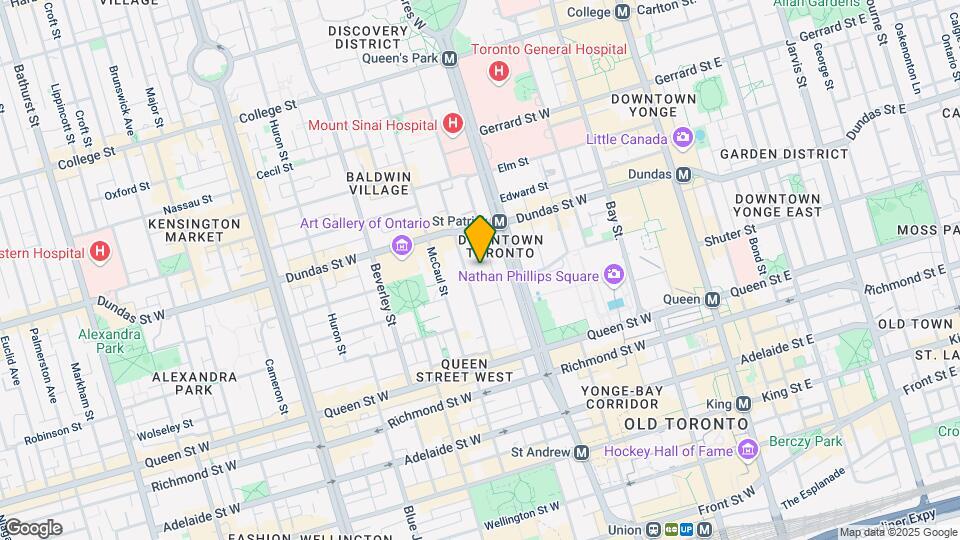 234-234 Simcoe St Map and Location Details