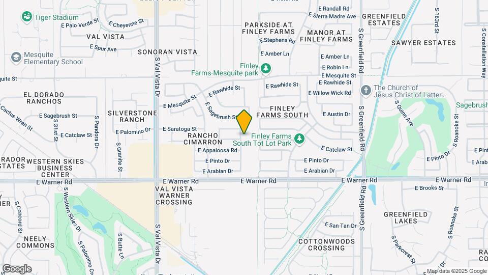 611 S Peppertree Dr Map and Location Details