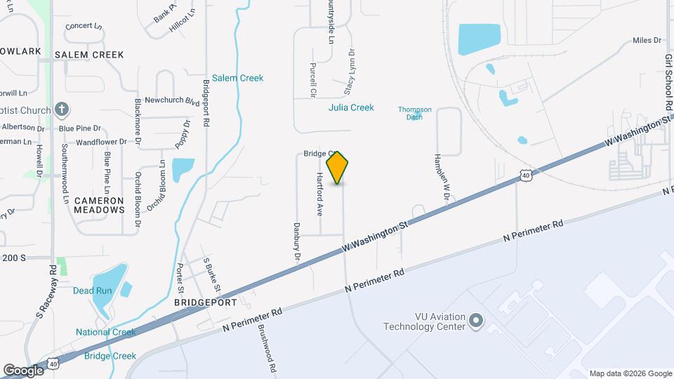 2052 New Haven Dr Map and Location Details