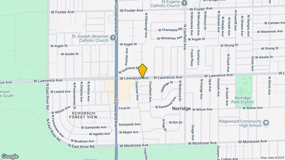 8241 W Lawrence Ave, Unit 3 Map and Location Details