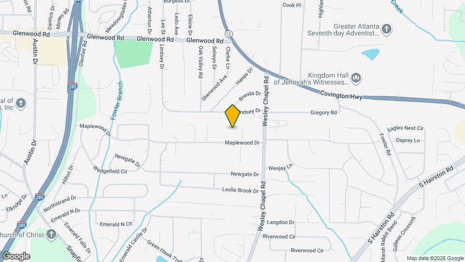 4220 Maplewood Dr Map and Location Details