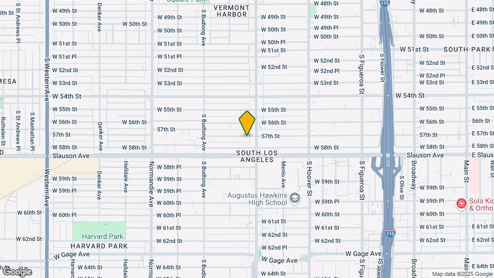 1018 W 57th St Map and Location Details