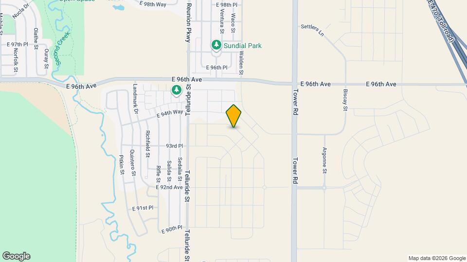 9481 Yampa St Mapa y Detalles de la Ubicación