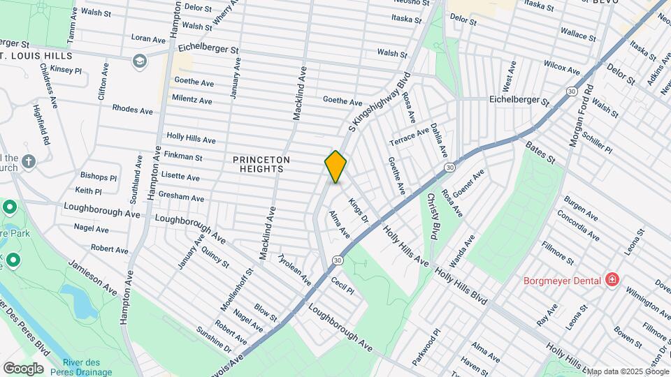 6010-20 S Kingshighway LLC Map and Location Details
