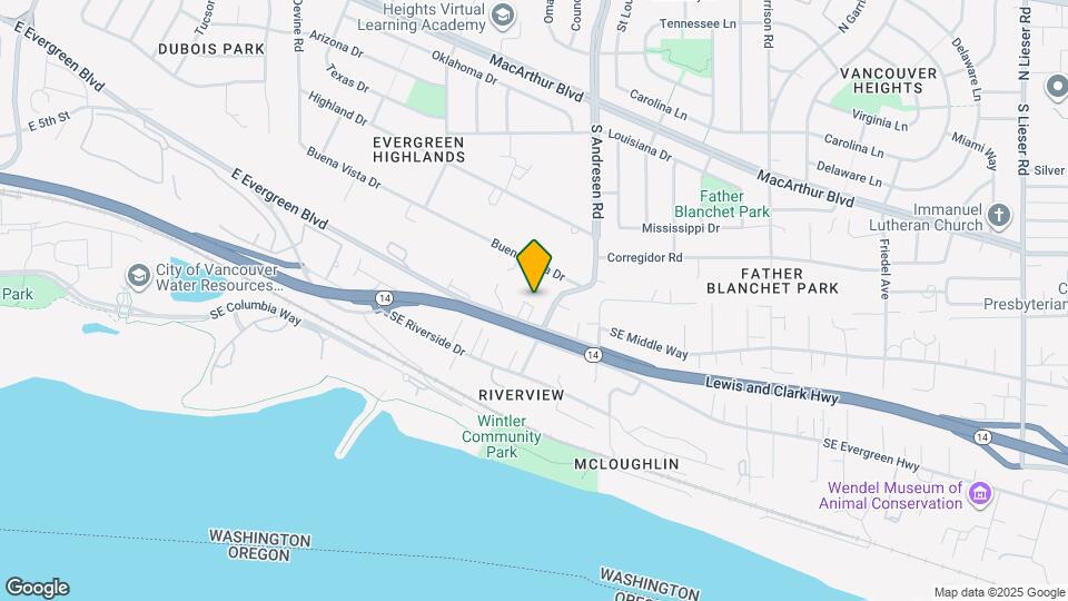 6506 E Evergreen Blvd Map and Location Details