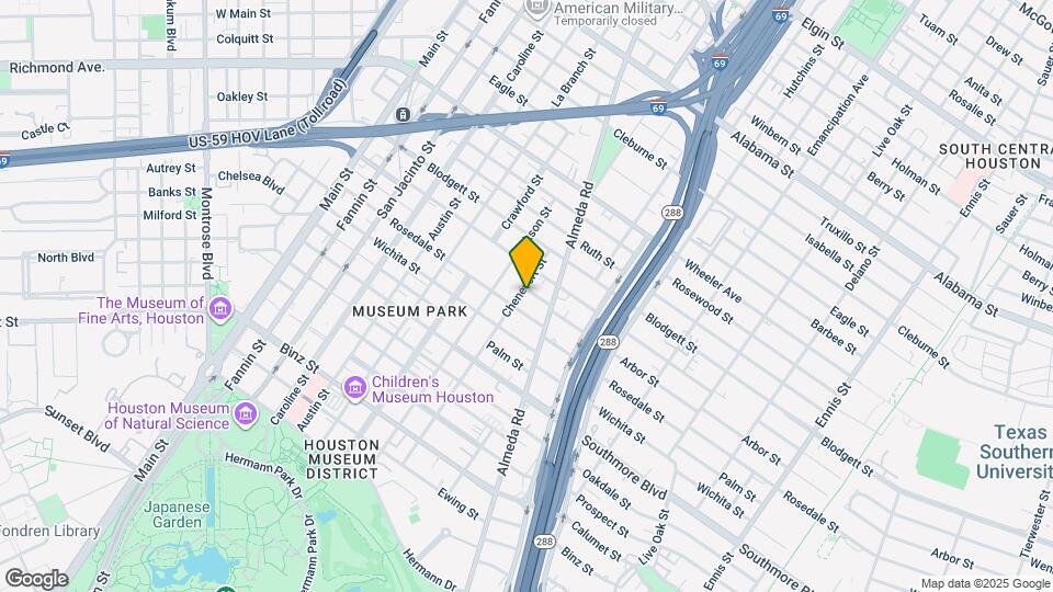 1802 Arbor St Map and Location Details
