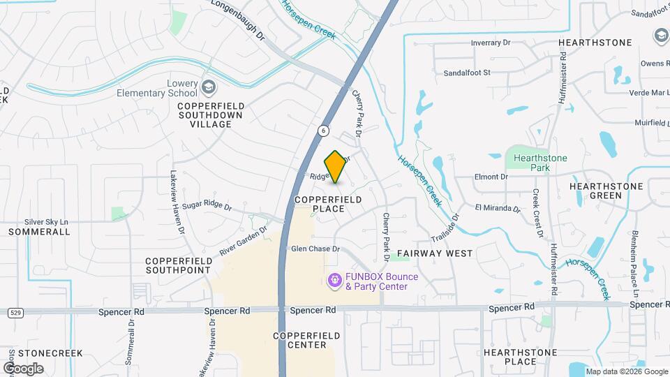 7415 Broken Ridge Dr Map and Location Details