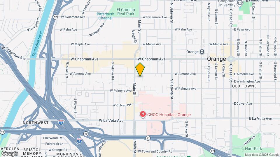 232 S Bush St Map and Location Details