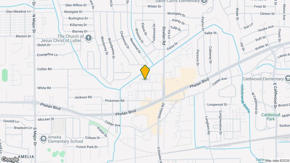 6668 Lexington Dr Map and Location Details