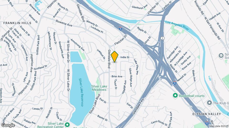 2475 Silver Lake Blvd Map and Location Details