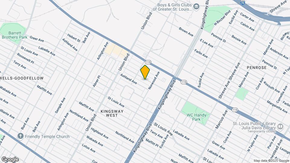 5126 Lexington Ave, Unit 2 Mapa y Detalles de la Ubicación