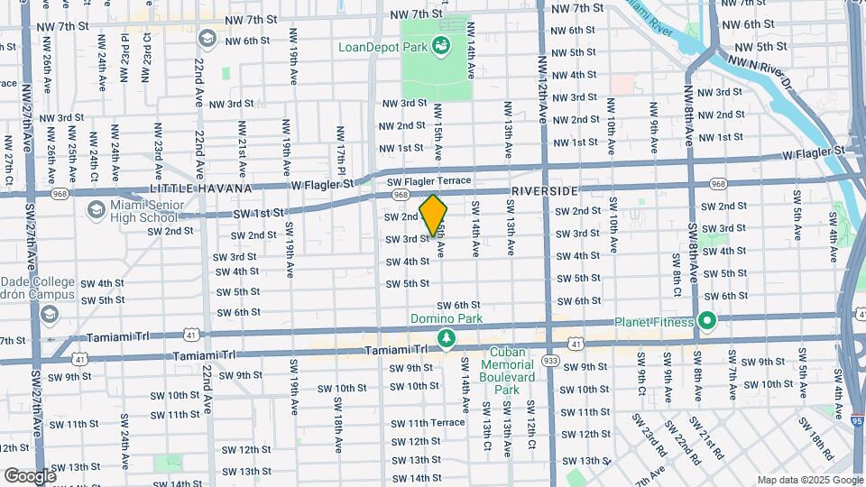1524 SW 3rd St Map and Location Details