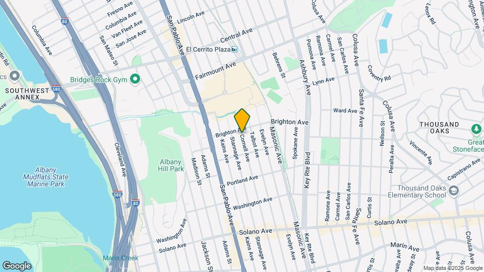 510 Cornell Ave Mapa y Detalles de la Ubicación