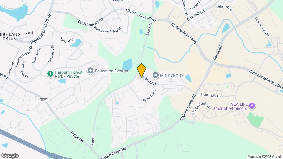 8444 Carolina Lily Ln Map and Location Details