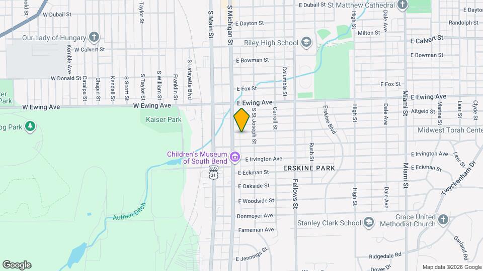 112 E Victoria St Map and Location Details