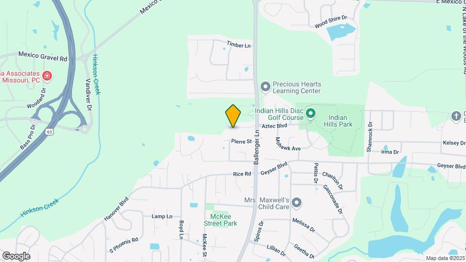 4612 Dehaven Dr Map and Location Details