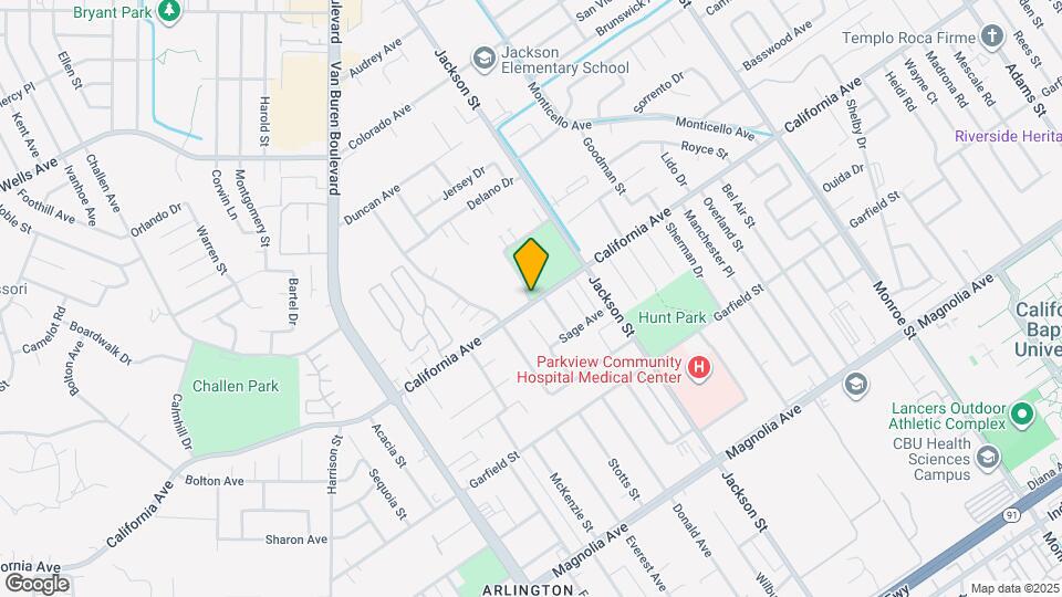 4227 Donald Ave Map and Location Details