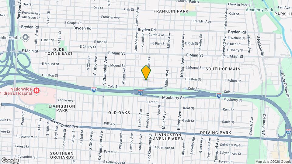 561 Kimball Pl Map and Location Details