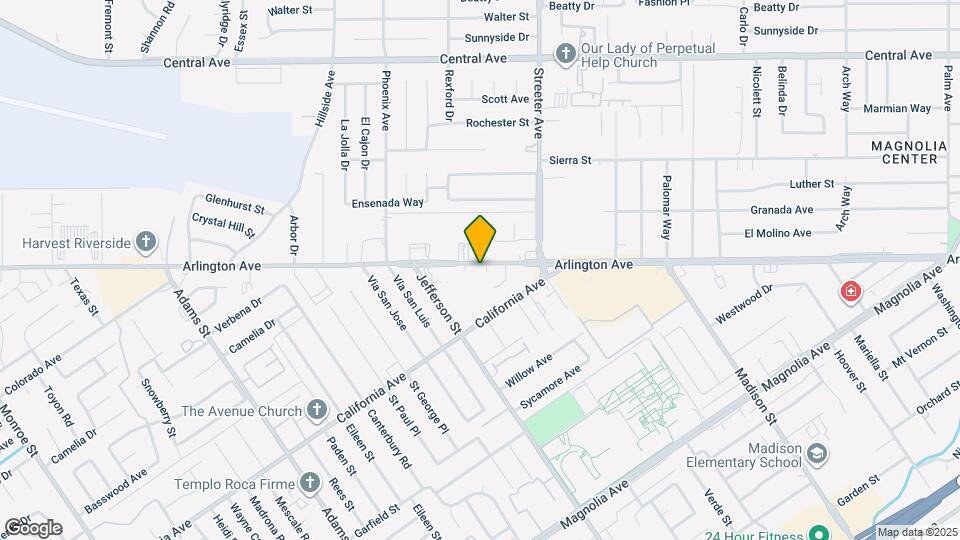 5416 Arlington Ave Map and Location Details