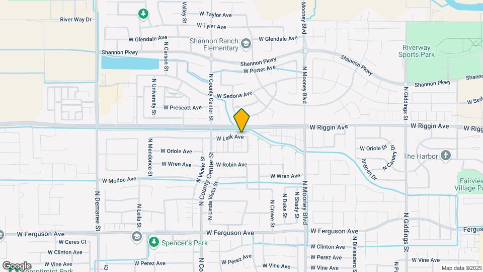 2521 W Lark Ave Map and Location Details