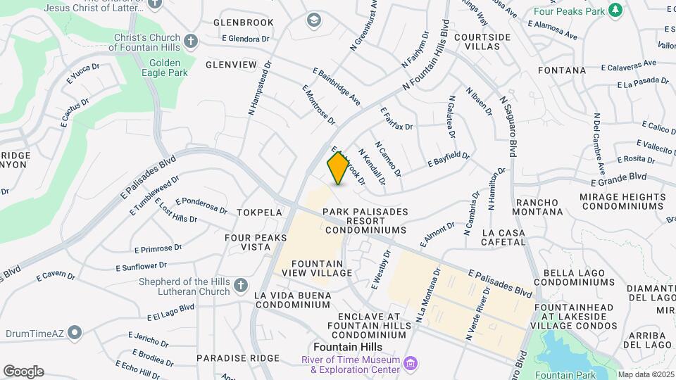 16344 E Arrow Dr Mapa y Detalles de la Ubicación