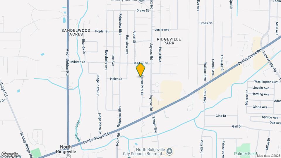 6308 Forest Park Dr Map and Location Details
