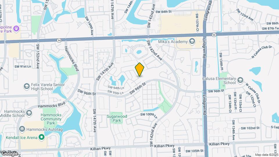 9140 SW 123rd Ct Map and Location Details