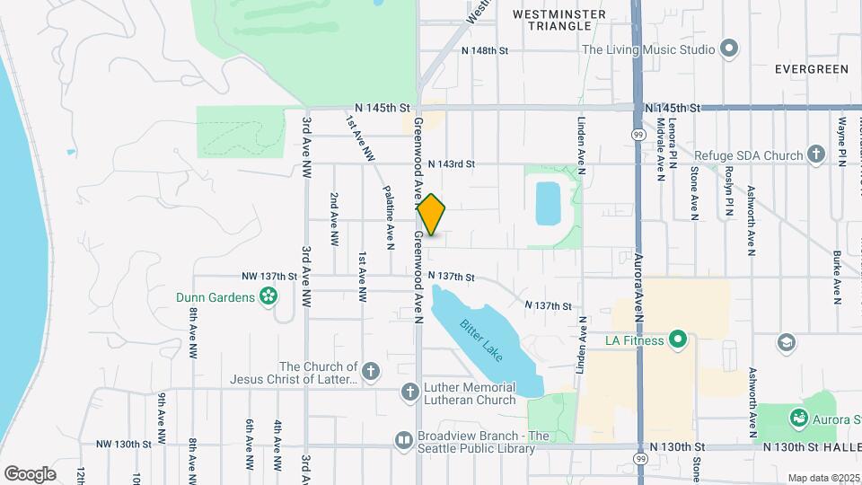 306 N 138th St Map and Location Details