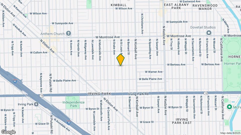 4152 N Saint Louis Ave, Unit 2 Mapa y Detalles de la Ubicación