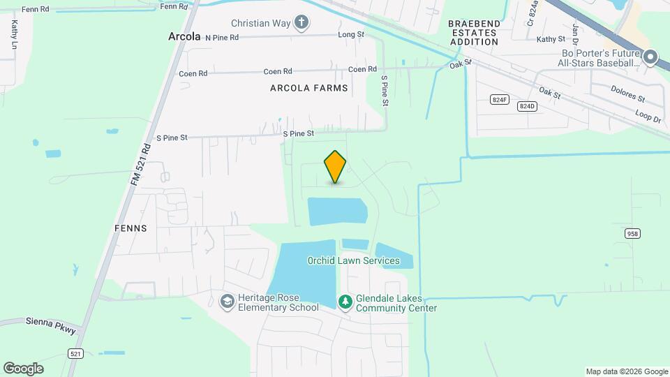 1118 Elsinore Dr Map and Location Details