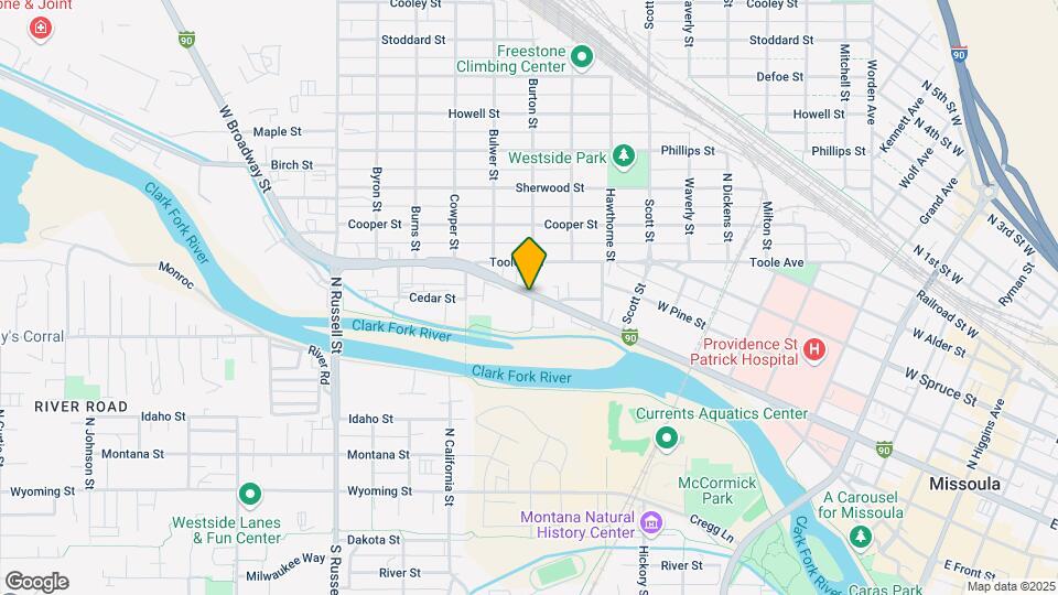 Bridge Apartments Staff Map and Location Details