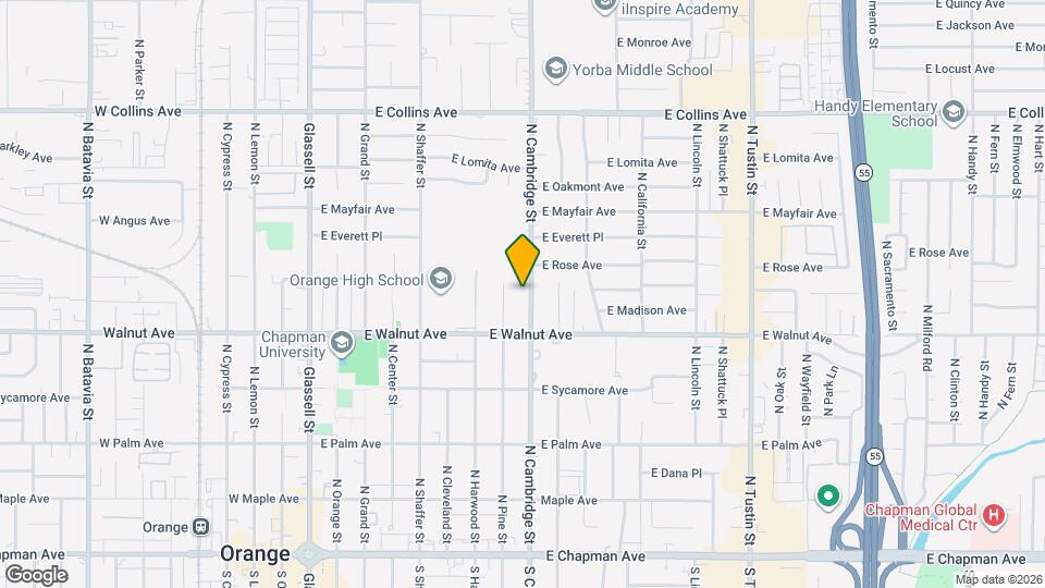 570 N Cambridge St Map and Location Details