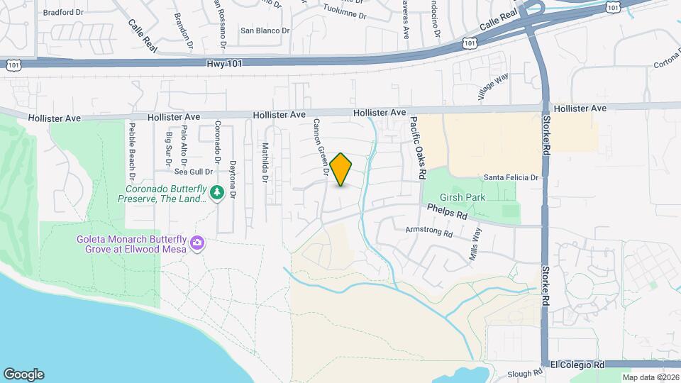 352 Hillsboro Way Map and Location Details