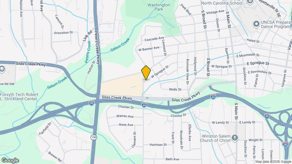 836 W Sprague St Map and Location Details