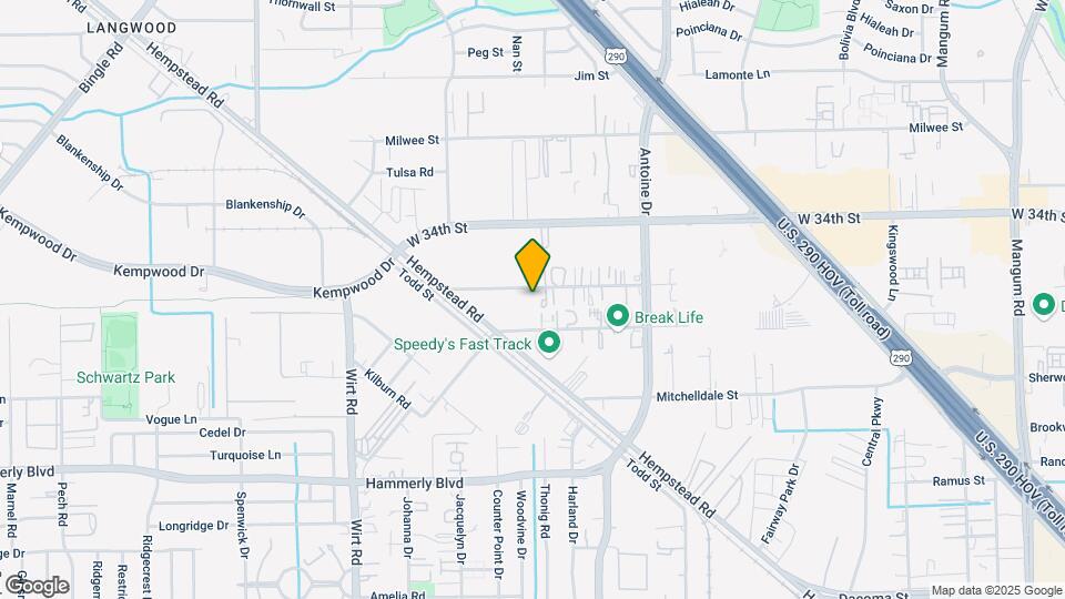 6009 Gardendale Dr Map and Location Details