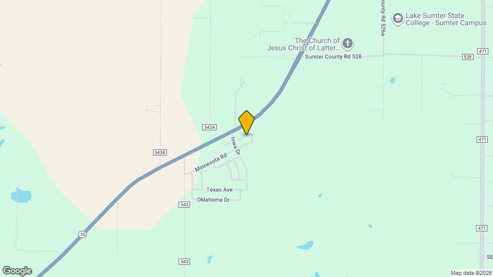 1729 Nebraska Loop Mapa y Detalles de la Ubicación