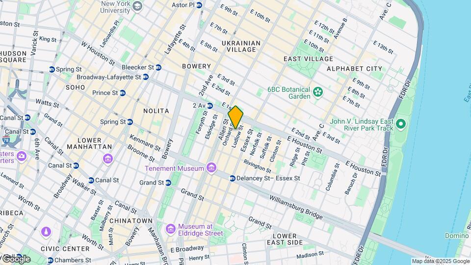 165 Ludlow St-Unit -4W Map and Location Details